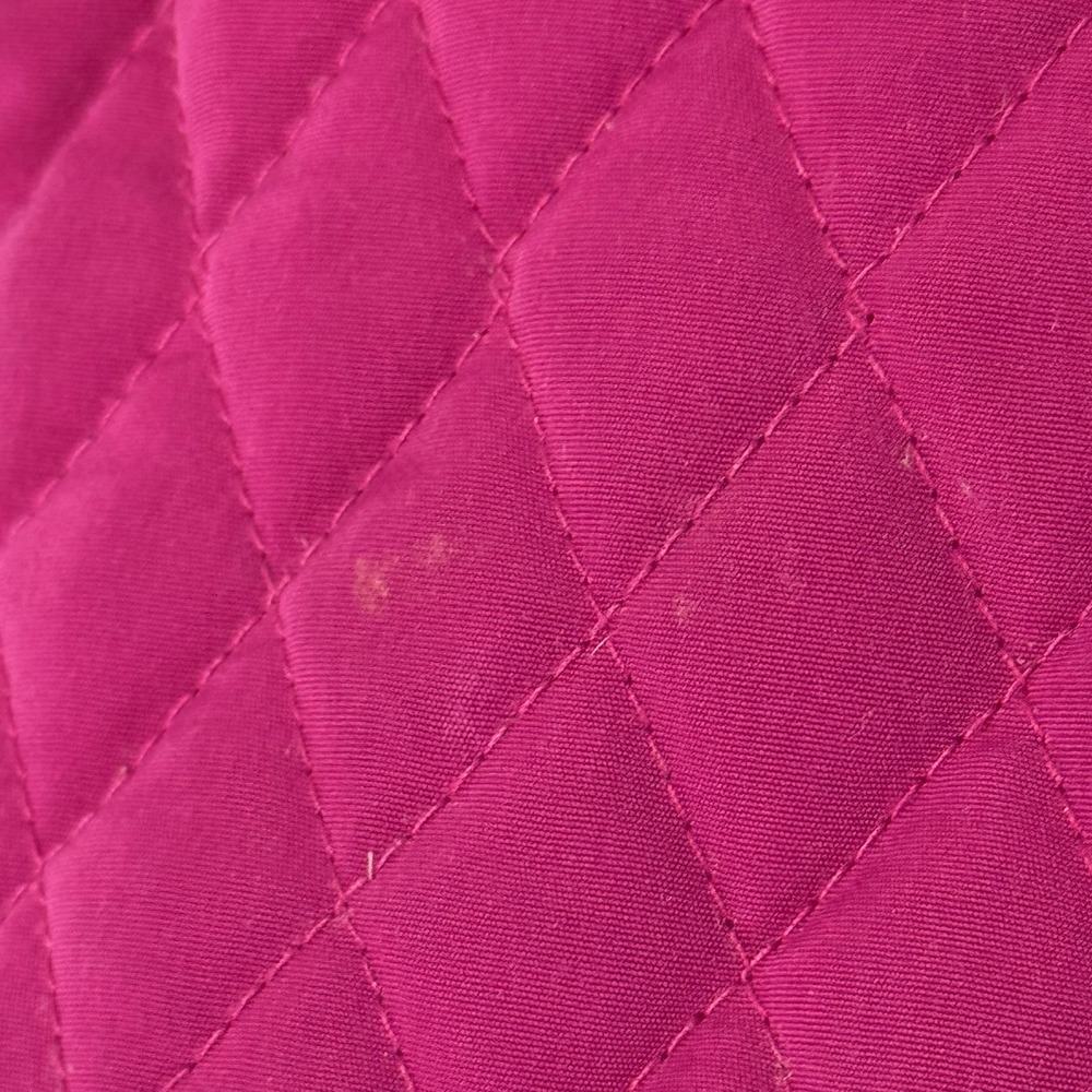 Vera Bradley Large Pink Zip Top Tote Bag Lined Inner Pockets Detachable Strap - Picture 3 of 14